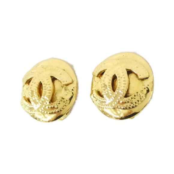 CHANEL Authentic Gold Earrings